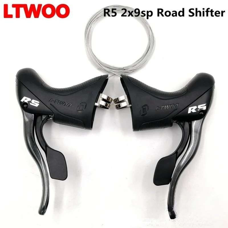 LTWOO R5 2x9 Highway Bike Kit Gear Lever Rear Derailleur Front 18S Suitable for SORA R3000 R3500 Bike Kit Brake