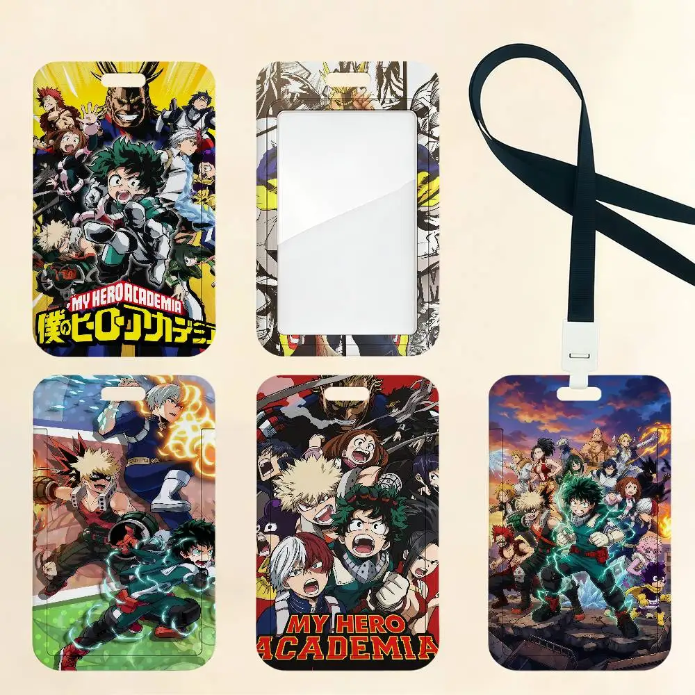 Anime My Hero Academia Kartenhalter für Studenten, Campus-Essenskarten, Öffentlicher Nahverkehr, U-Bahn-Kartenetui