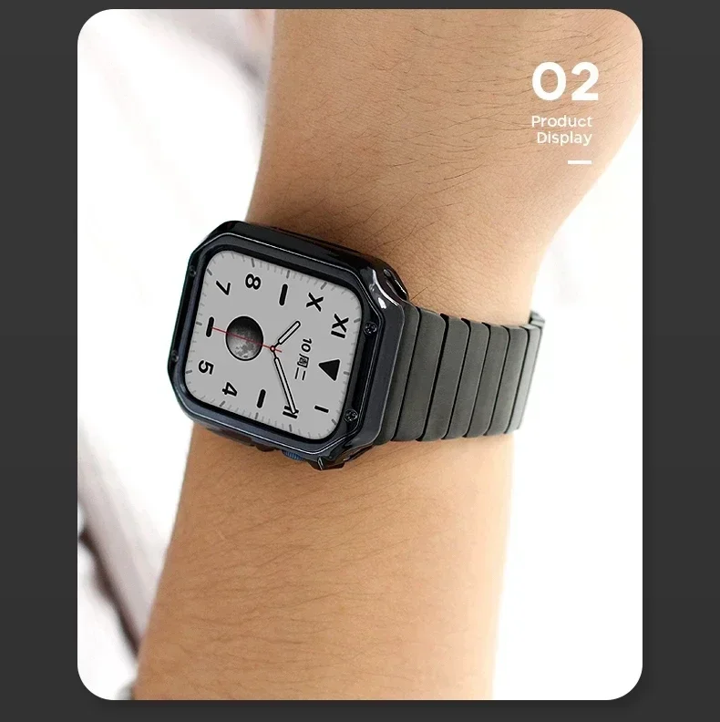 Cover for Apple Watch Case 45mm 41mm 44mm 40mm 42mm 38mm TPU bumper Accessories Screen Protector iWatch Series 7 6 5 4 3 SE 8 9 image 3