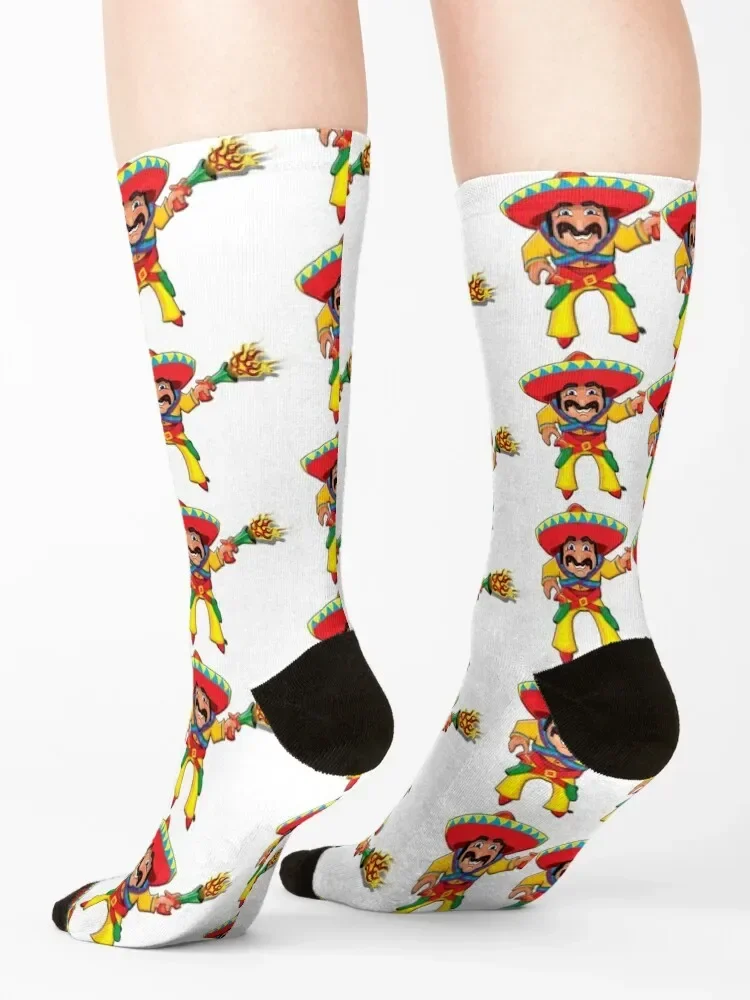 More chilli Pokies Socks fashionable essential funny sock Men Socks Luxury Brand Women's