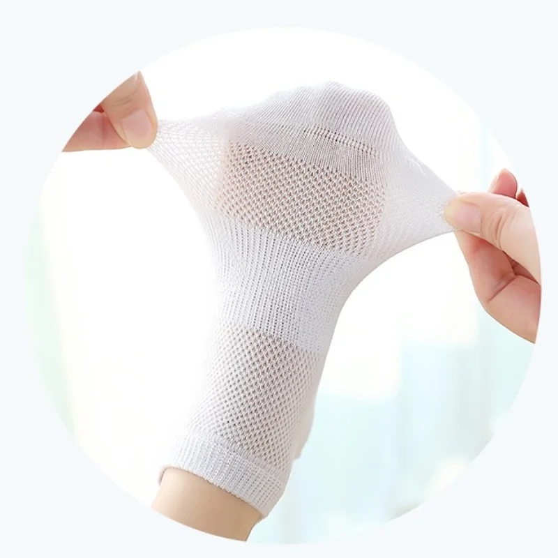 New thin white mesh socks for boys and girls