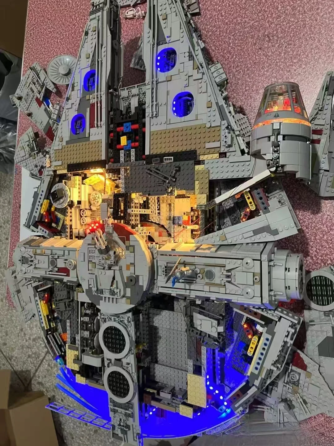 

No Model Led Light Kit For Star Ultimat Falcon Millennium 75192 And 05132 Building Blocks DIY Toys Sets Only Lighting Kit