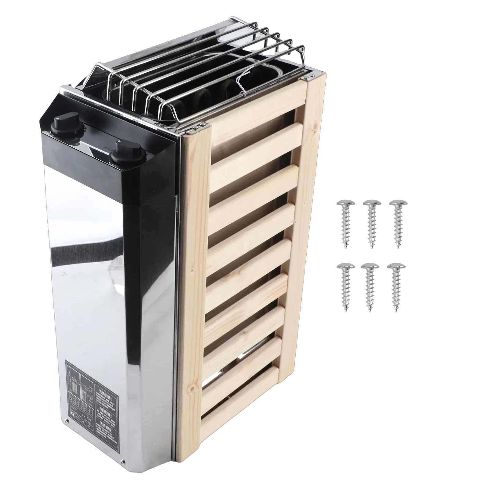 Electric Sauna Stove Sauna Heater 3.6KW 110V Internal Control Stainless Steel Sauna Heating Stove for Home Hotel Steam Room