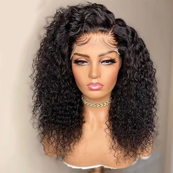 360 Full Front Wig Deep Curly 13x6 Lace Front Human Hair Wigs 13x4 Lace Frontal Wig Brazilian Deep Wave Lace Wig 4X4 Closure Wig