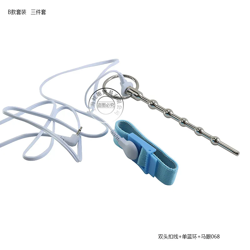 

Electro Shock Penis Rings Flirting Toy Stimulation Maasage Urethral Sound Catheter Cock Ring Masturbator Sex Toys For Men