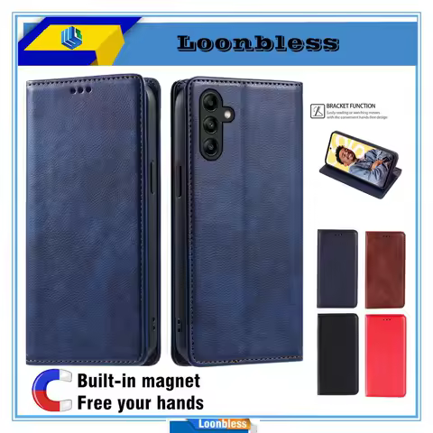 Leather Case For Samsung Galaxy A14 A13 A12 A10 A10S A03 A03S EU A20 A20E A20S A21S A22 A23 A31 A32 A33 A40 A51 A52 A53 Coque