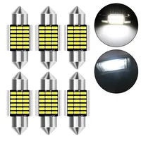 Parts & Accessories Lamp Beads 31MM 6000K DE3175 3014 Interior LED Map/Dome Light Bulbs Brand New High Quality