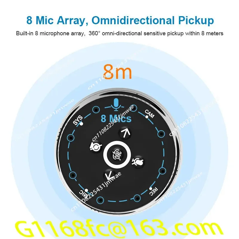 Hot Selling High-quality 360 Video Conferencing Dedicated Camera part