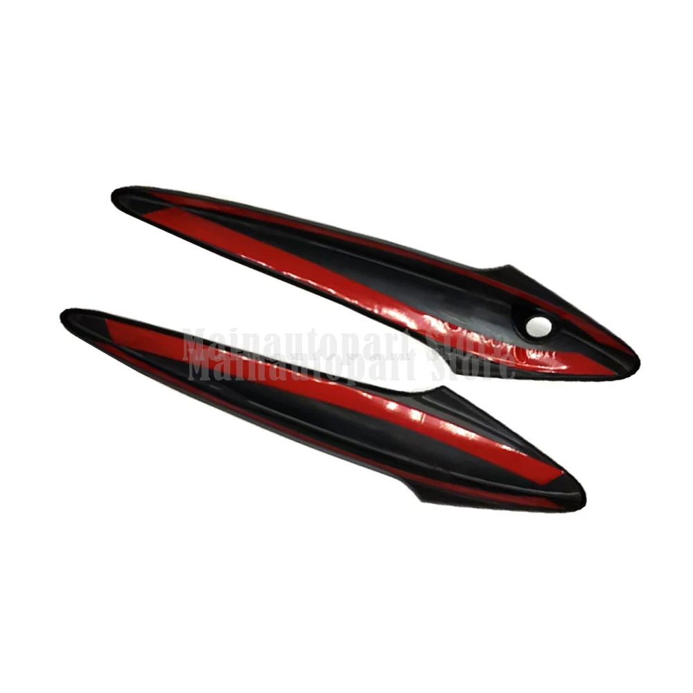 Black Door Handles With 1 key hole Door Door Handles Gloss For Civic FN2 06-11  Honda Type R MK8 FK