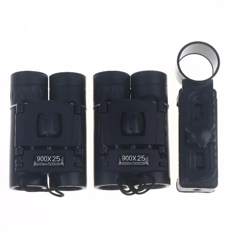 Folding binoculars with Long Range High Detail Zoom and BAK4 Telescope for Hunting