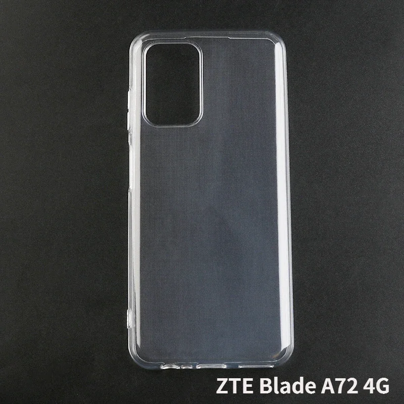 Soft TPU Case For ZTE Blade A52 A72 4G Case Silicone Soft Cover For ZTE Blade V40 Vita Case Capa Clear Transparent Phone shell