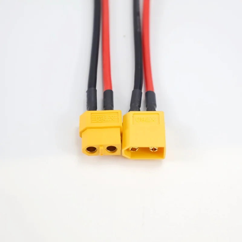 

XT60 Parallel Battery Connector; Male and Female Cable Dual Extension Cord Y Splitter / RC Battery Motor with 14AWG