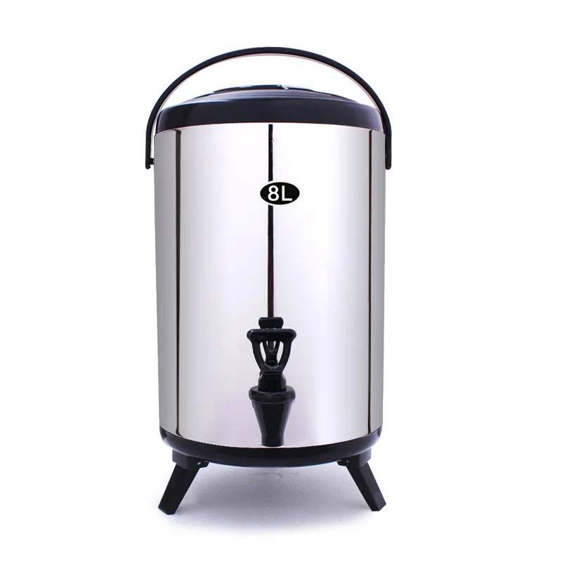 Bubble tea Insulation preservation barrel 10L Insulation Bucket Stainless steel Insulation barrel keep temperature 4 hour