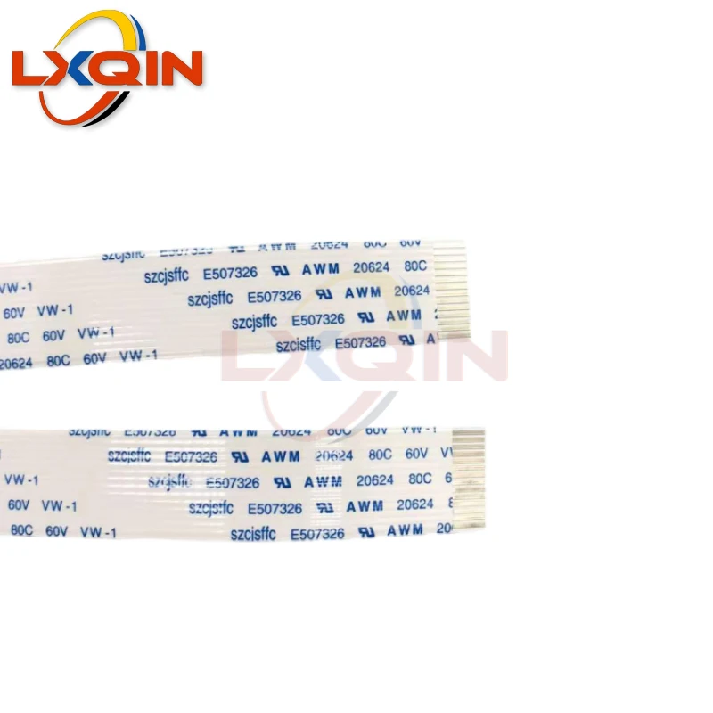 

LXQIN 10 шт. i1600 кабель печатающей головки 14p для Epson i1600 головка FFC плоский кабель для передачи данных 14p