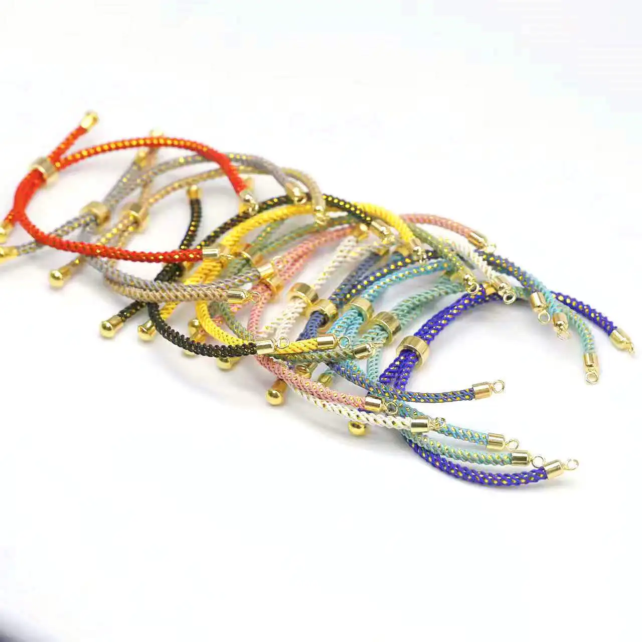 5PCS Adjustable Milan rope Bracelets Handmade Woven Women Men Rope Couple Bracelet For Making DIY Accessories Wholesale