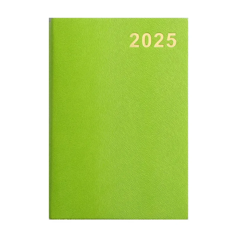 2025 English Calendar Book 365 Days Plan Book Soft Spanish Almanac Book Efficiency Notepad planners  school  agenda 2025