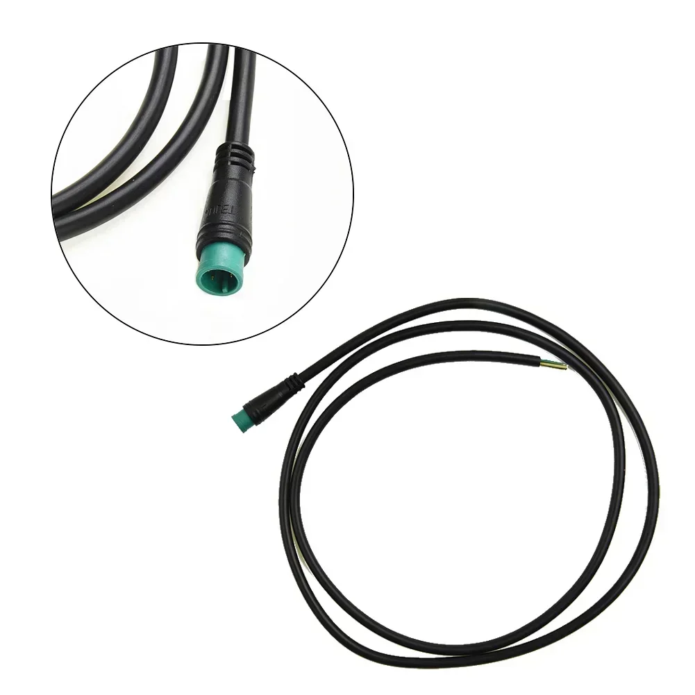 Higo Connectors For E-Bike Wiring Waterproof 1 Metre 2-Pin To 6-Pin 3.7mm Cable Wire Diameter ABS Electric Bike Accessories