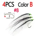 4pcs Color B Size 8
