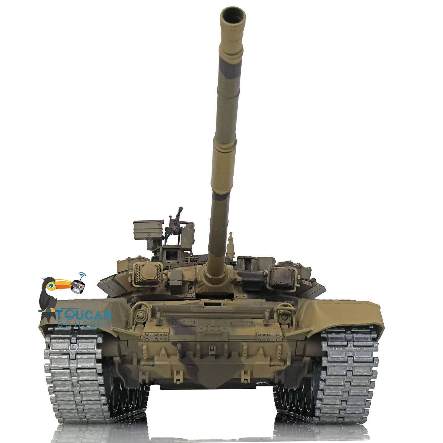 

Henglong 1/16 7,0 Индивидуальный радиоуправляемый танк T90 в России 360° ° Металлические направляющие с башней, готовые к бегу, высокопроизводительная модель военной игры 3938