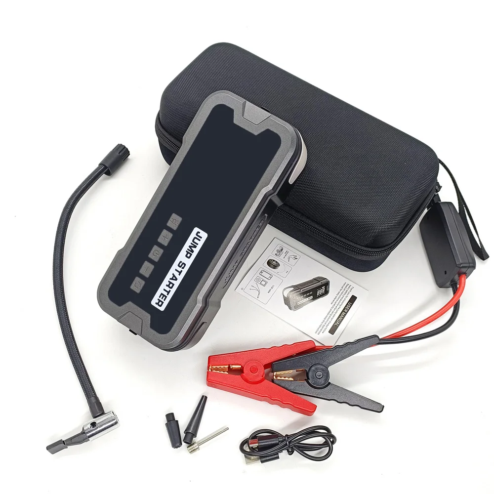 Factory Directly Supply 4000amp 12v Portable Multifunction Jump Starter Truck Car Battery Booster Spark Proof LED Light Power