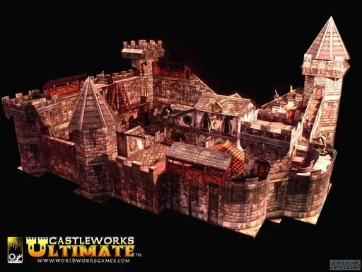 

Super Masterpiece Castleworks Ultimate Castle Paper Model