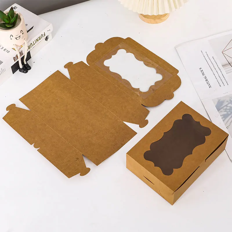 Square Cake Carriers Gift Box, 10pcs Set