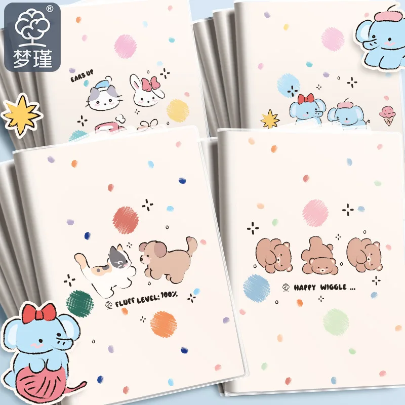 Cute Book Wholesale Rubber Set B5 Rubber Set Notebook A5 Student Office High Value Thickened Book Take Notebooks and Journals
