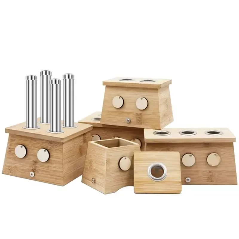 Moxibustion Box Portable Smokeless Bamboo Therapy Device for Adults Wellness Health Care Tool Universal Fit Home Spa