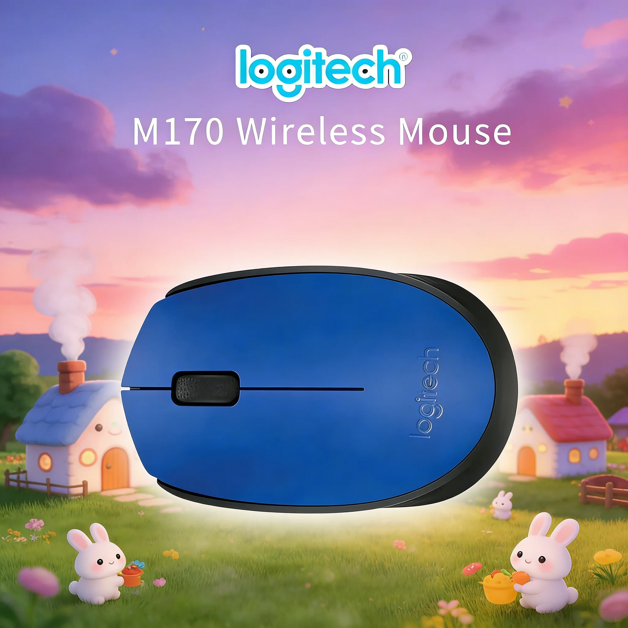 

Беспроводная игровая мышь Logitech M170: точная, эргономичная, бесшумная, долговечная, для киберспорта, с длительным временем автономной работы +M650/M350/G304