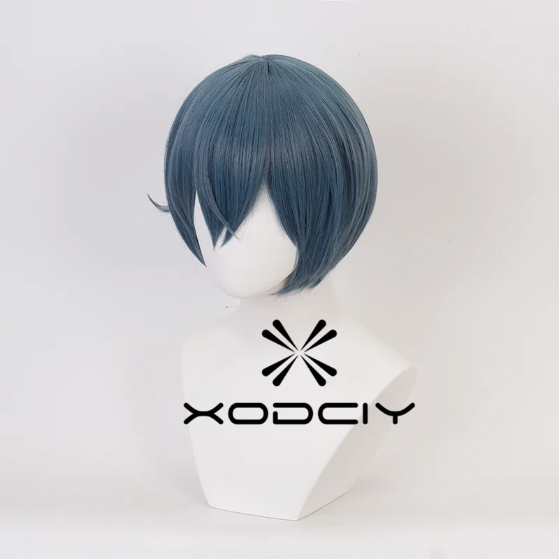 

Anime Ciel Phantomhive Cosplay Wig Unisex 30cm Ciel Wig Heat Resistant Hair Kuroshitsuji Cosplay Wigs + Free Wig Cap