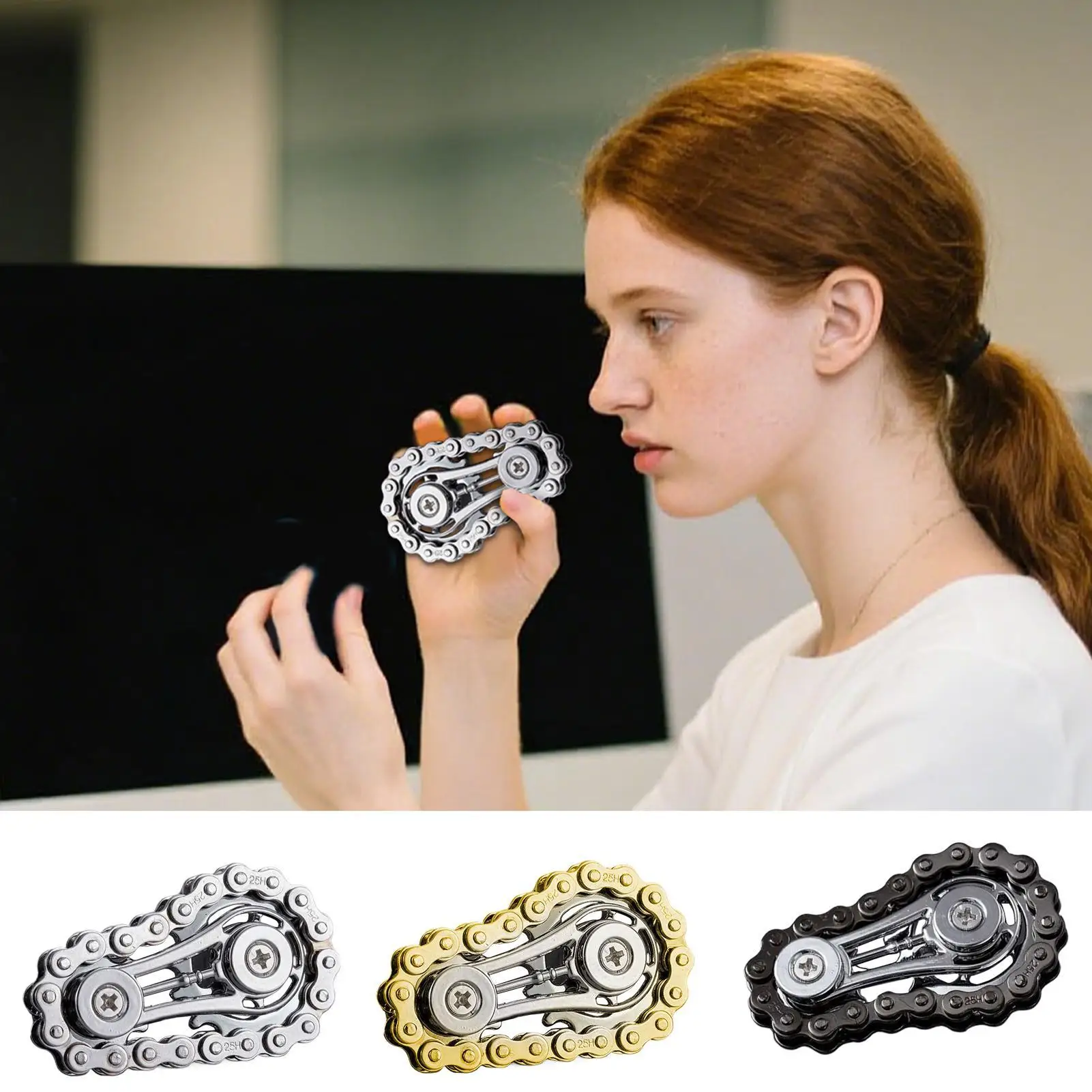 

Шестерня, звездочка, ручной ролик, циклическая цепная звездочка, спиннер, роликовая игрушка, карманный размер, снимает скуку, средство для снятия стресса, круто