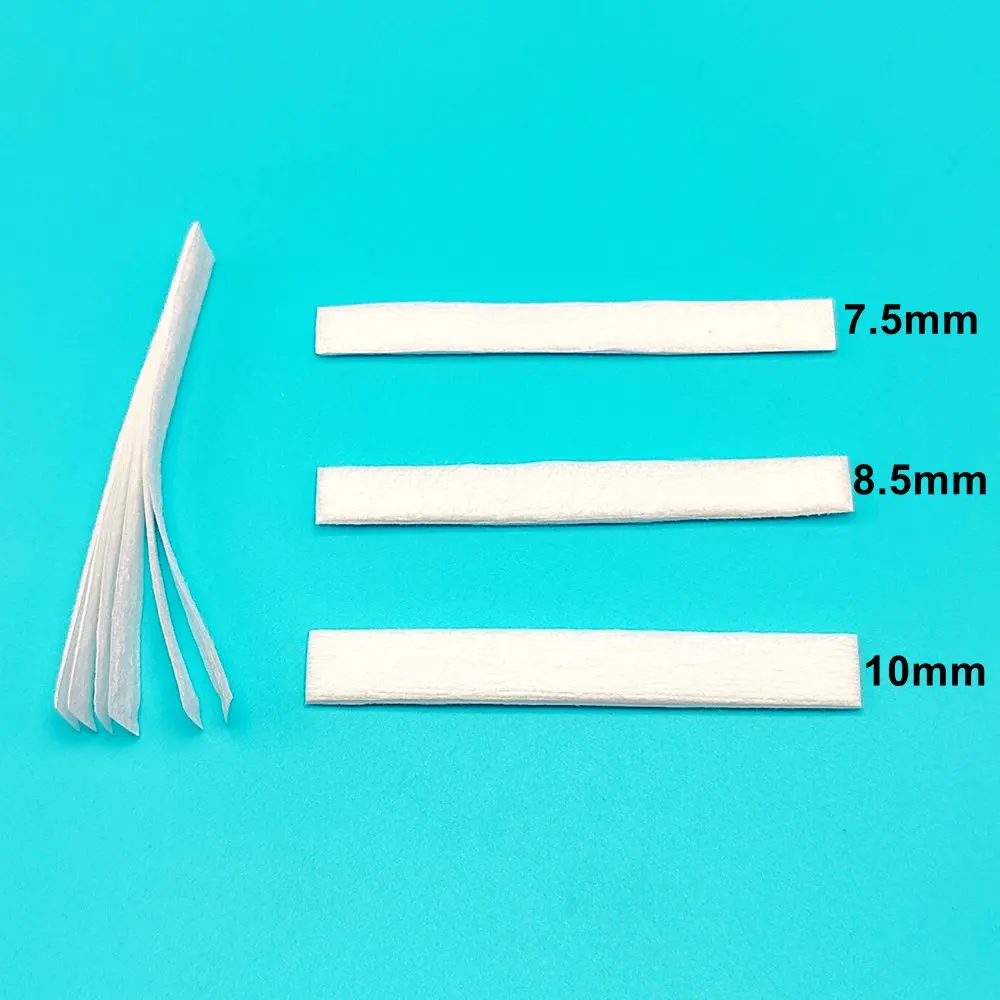 50/20 полосок «сделай сам», нагревательный сердечник из хлопка, длина 70 мм, ширина 7,5/8,5/10 мм, 1 полоска из хлопка с 6 шт. инструментов для ремонта