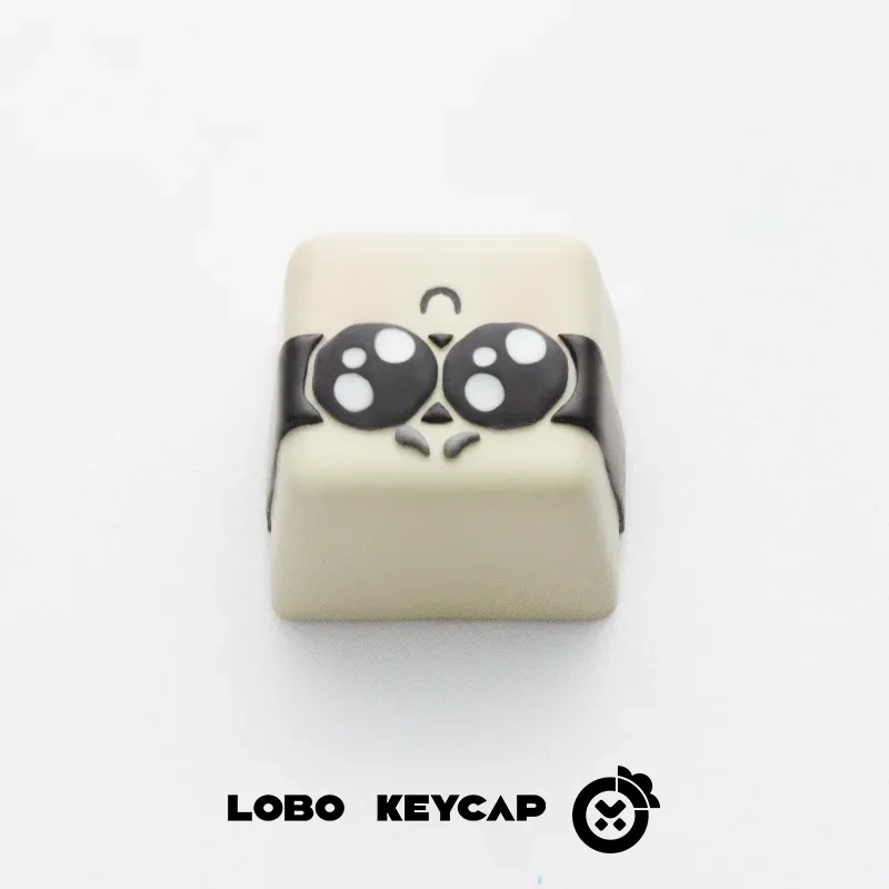 Emotionalmente temático keycaps personalizado personalizar design original resina artesanato keycap bonito dos desenhos animados anime ponto chave boné para jogadores