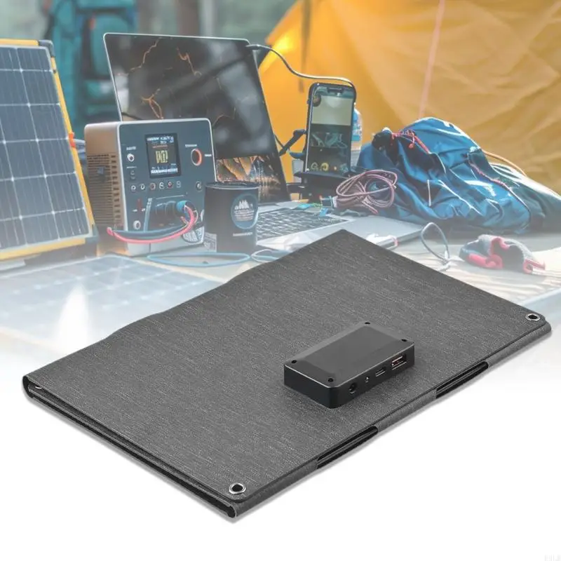 2025 Новый 30W 5V 9V 12V Складная солнечная панель портативная этфея солнечное зарядное устройство Тип C/USB