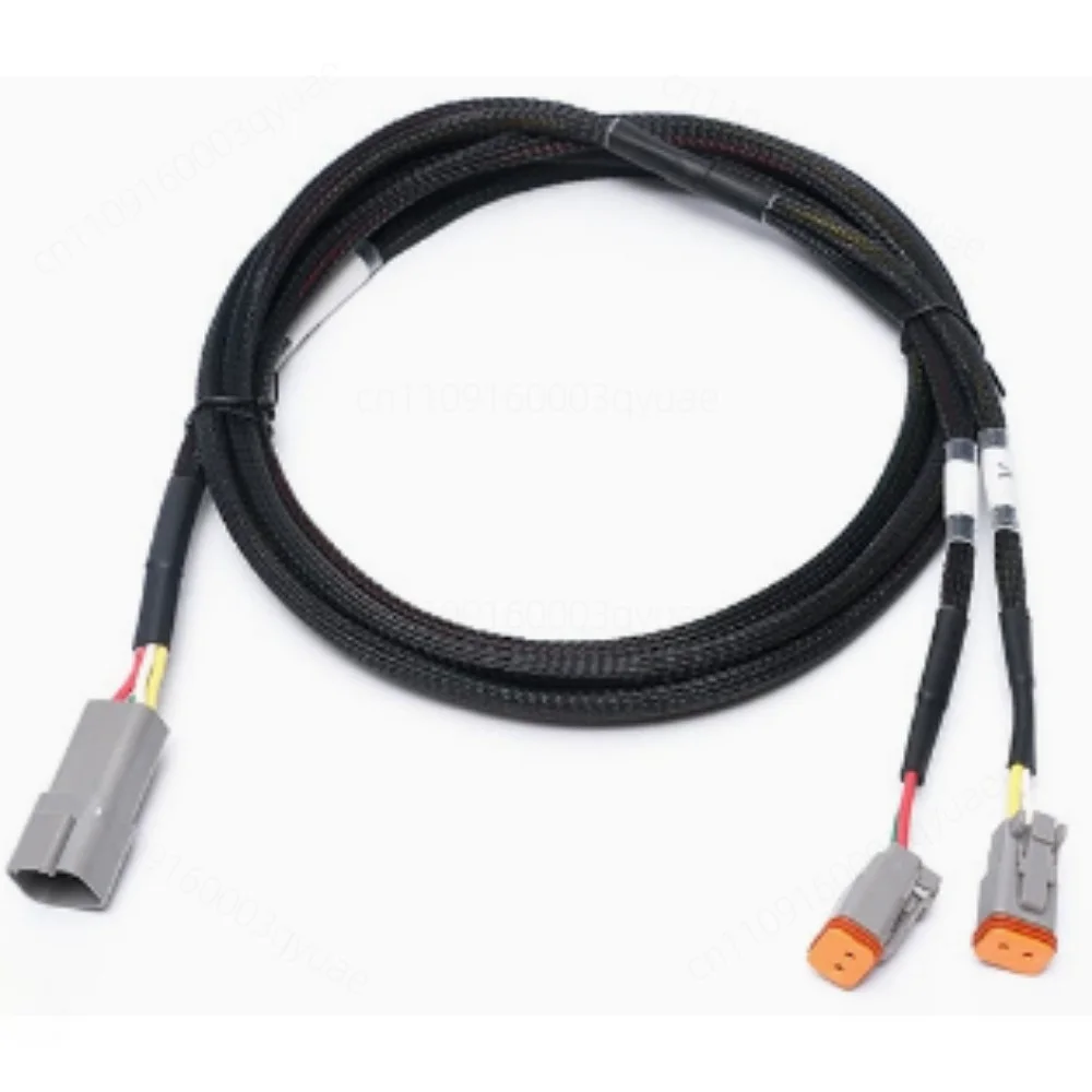 Electric Vehicle Charging Wire Harness Waterproof Power Plug For Deutsch DT04-4P