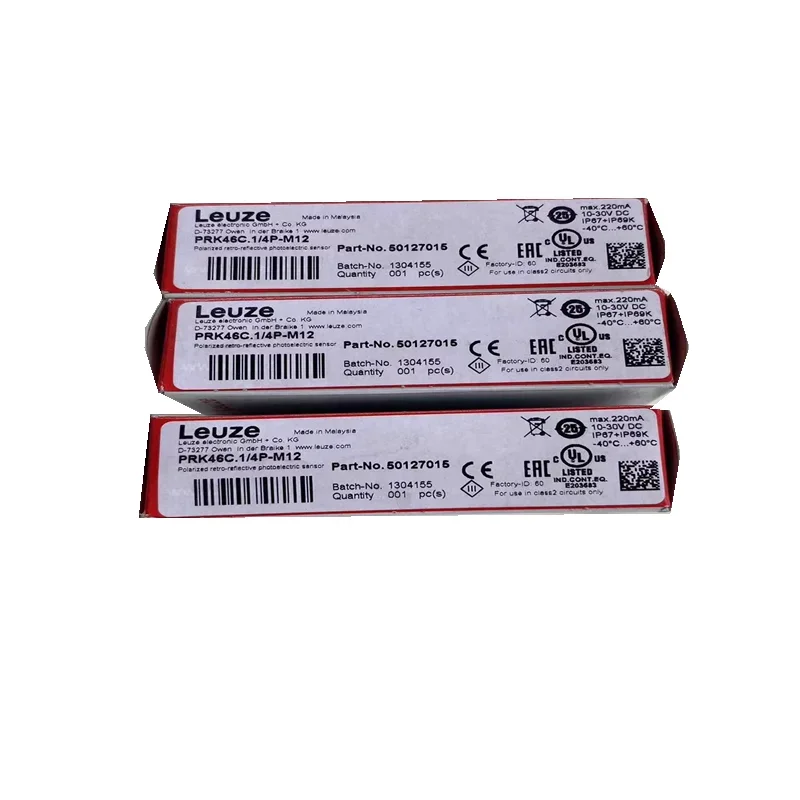 

50127015 PRK46C.1/4P-M12 Photoelectric Switch, Photoelectric Sensor PRK46C.1/4P-M12