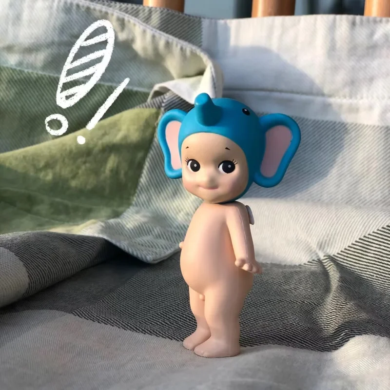 

hot Sonny Angel Lying Down Doll Cosplay Animals Shake Their Heads Series Blind Box Car Ornaments Cute Mysteries Surprise Gifts