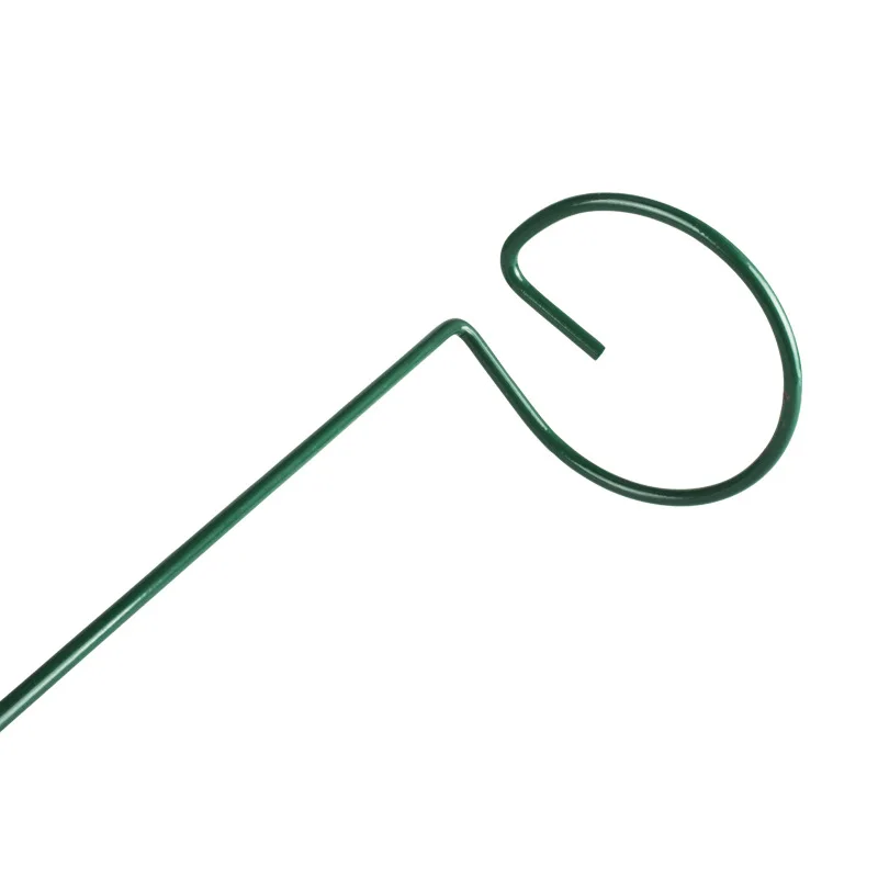 16 Inch Modern Minimalist Indoor Metal Plant Support with Fixed Flower Rod