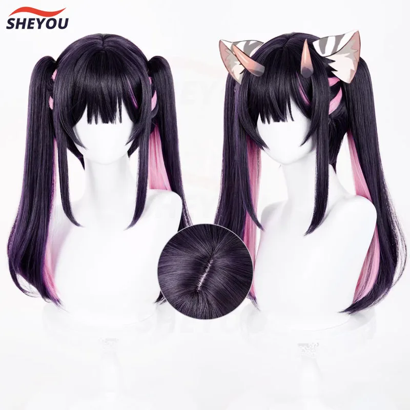 Cosmic Princess Kaguya Komazawa Noi Cosplay Wig Heat Resistant Hair Synthetic Cosplay Wig + Wig Cap