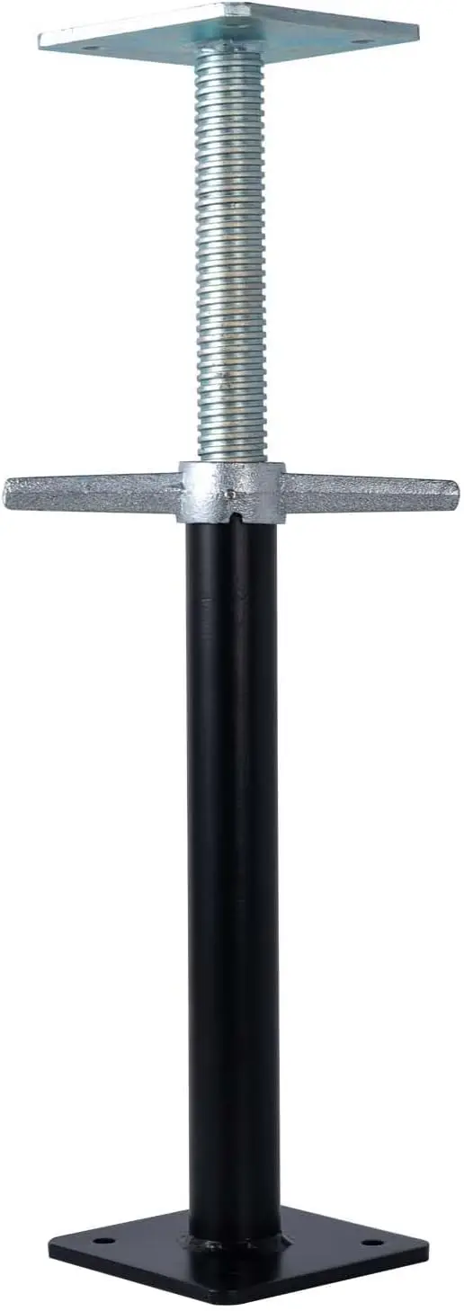 

Регулируемый напольный домкрат для поддержки дома, диапазон высоты 17–25 дюймов, емкость 10000 фунтов