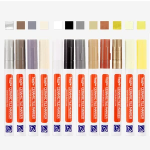 Waterproof Tile Grout Marker, Seam Color Pen Wall for Tiles Floor, Bathroom Decontamination, Sewing Repair, Clean Agents Paint 10 Main Sales Color Pen - №10
