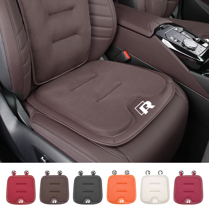 Car Seat Cooling Cushion Driver Booster Pads Mesh Breathable Seat Cover For VW R Tiguan CC Jetta Polo Golf Passat Scirocco Touar