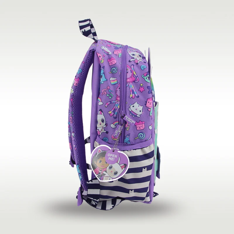 Austrália smiggle original venda quente mochila infantil menina roxo casa de boneca de alta qualidade bonito mochila 14 polegadas