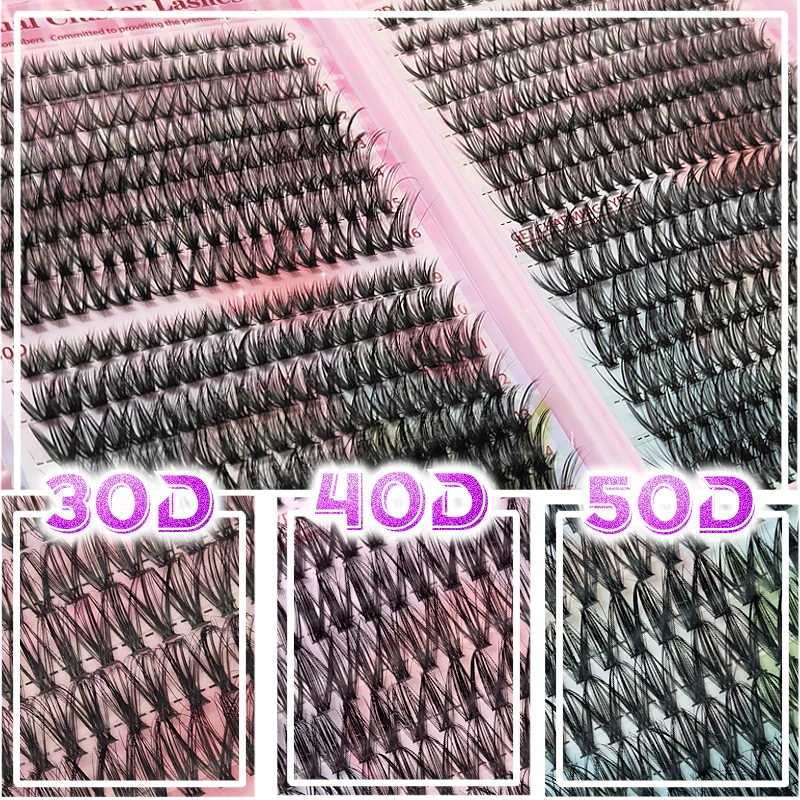 640 قطعة جلدة فردية لتقوم بها بنفسك الرموش الصناعية مجموعة رمش تمديد عدة جلدة السندات وختم الملقط رمش بكرة الشعر ماكياج أداة