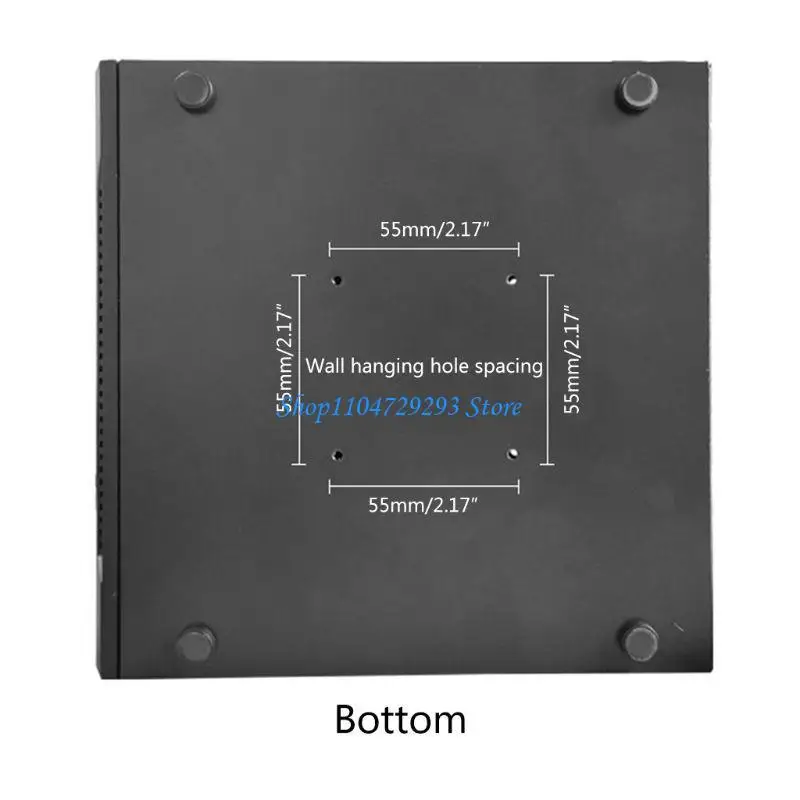 

Y2GD Computer Chassis Metal USB 2.0 QX01 Mini Case Mini ITX With Radiator Hole