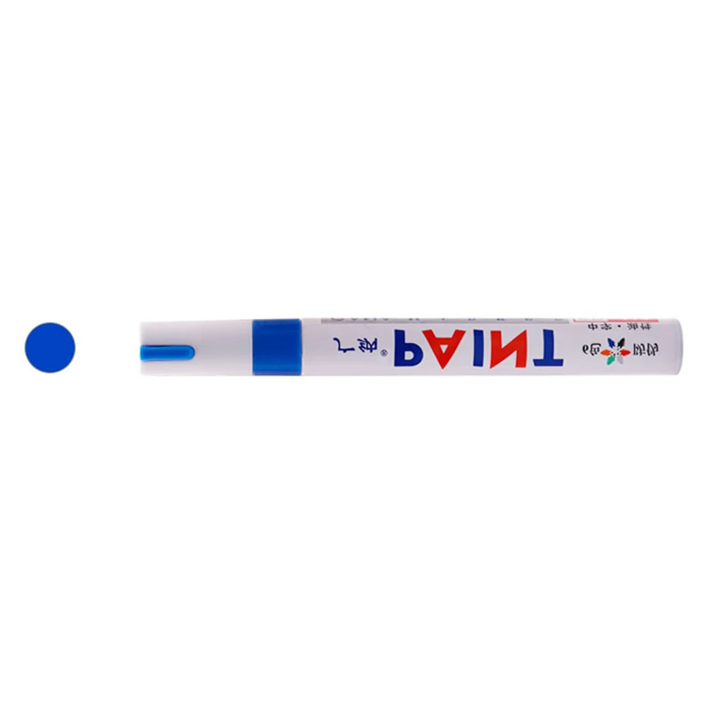 Tire Marker Tire Pen Car Fast Drying Metal Marker Permanent Rubber Tire Tyre Waterproof Weatherproof Practical