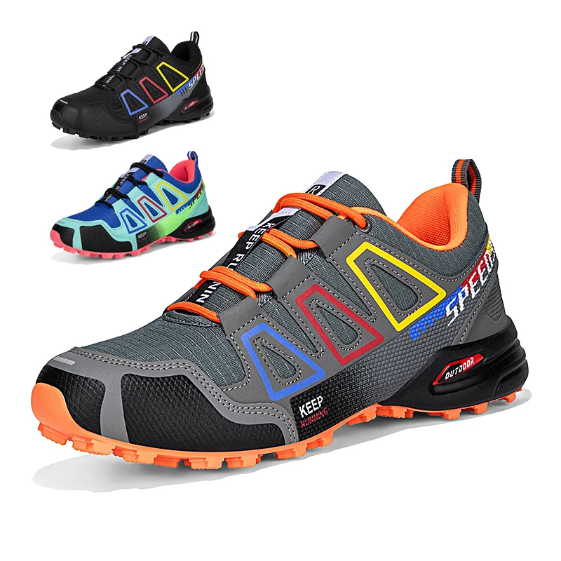 

Waterproof Men Hiking Shoes Women Outdoor Trekking Sneakers Mountain Climbing Camping Trainers Hunting Tactical Boots Size 36-47