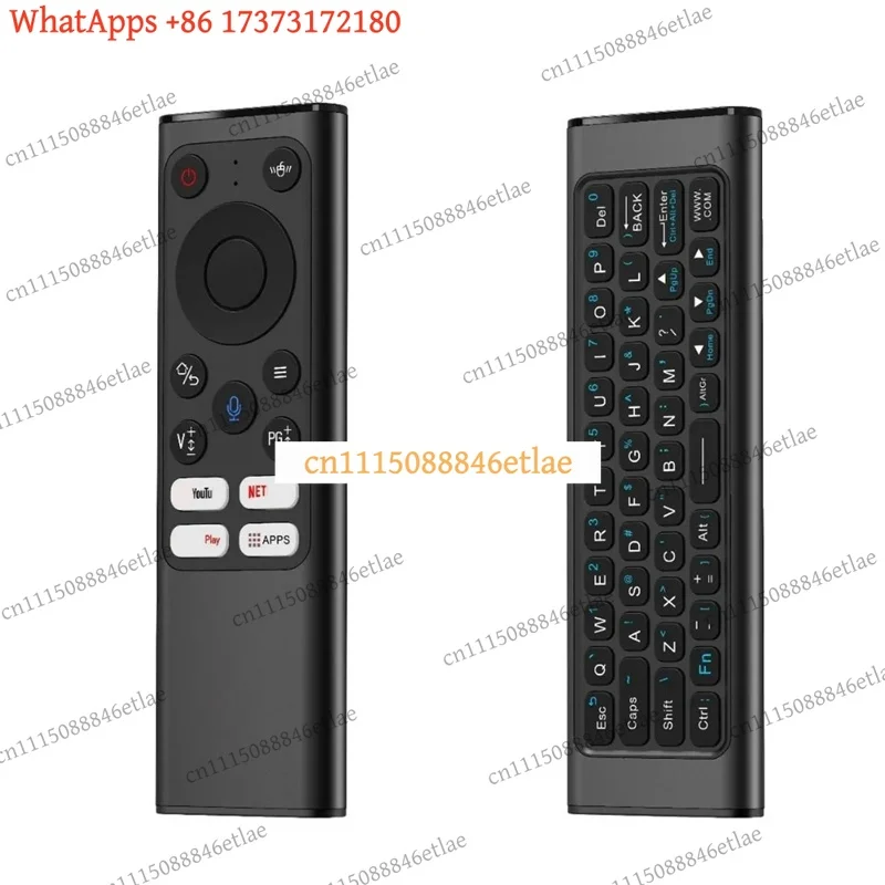 k3 A04R 2.4G Wireless Air Mouse Remote Keyboard IR Learning for Android TV Box Mini PC HTPC Black