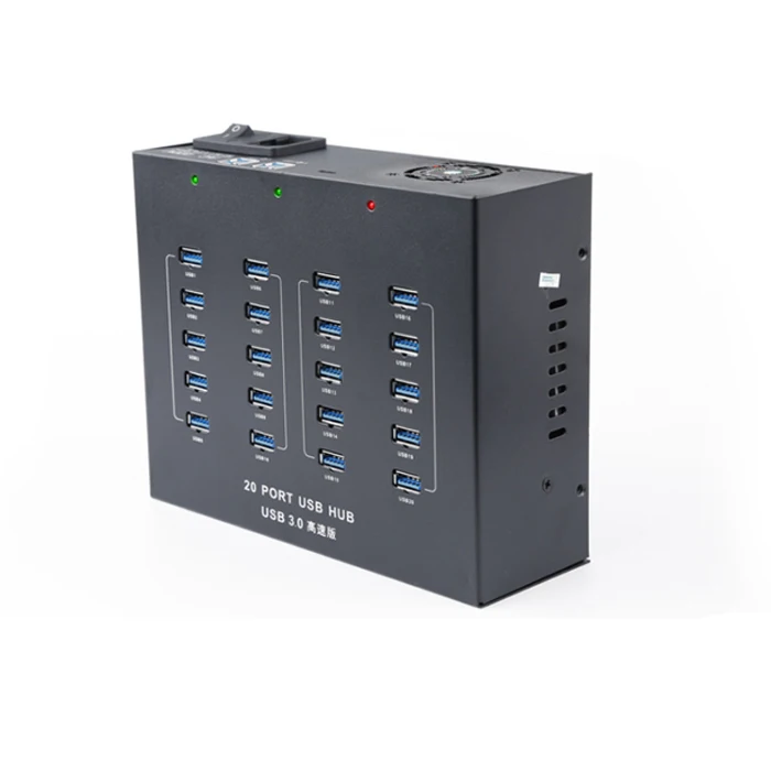 Original A223 Sipolar A-223 Industrial Grade 2.1a/2 1a 20 Port Usb 3.0/30 Hubs