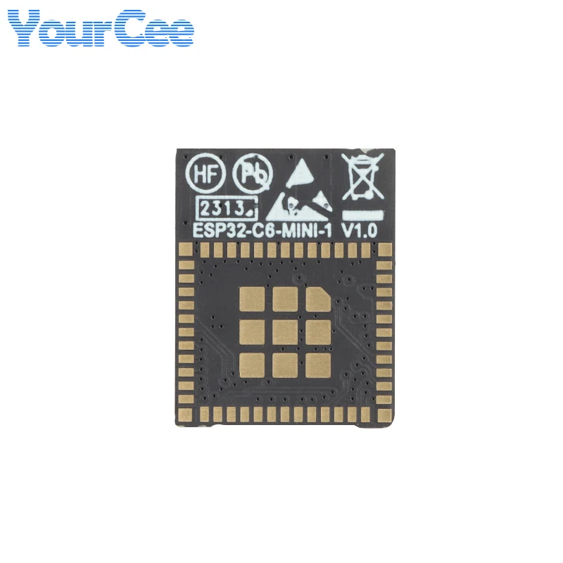 ESP32-C6-MINI-1 H4 N4 ESP32-C6FH4 WROOM-1-N16 2.4GH Wi-Fi Ble 5 4MB Wifi Wireless Module Zigbee 3.0 Thread Low Power Consumption